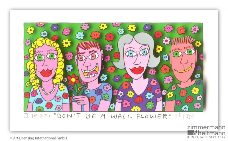 James Rizzi "Dont be a wall flower"