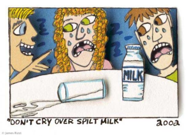 James Rizzi "Don't Cry Over Spilt Milk"