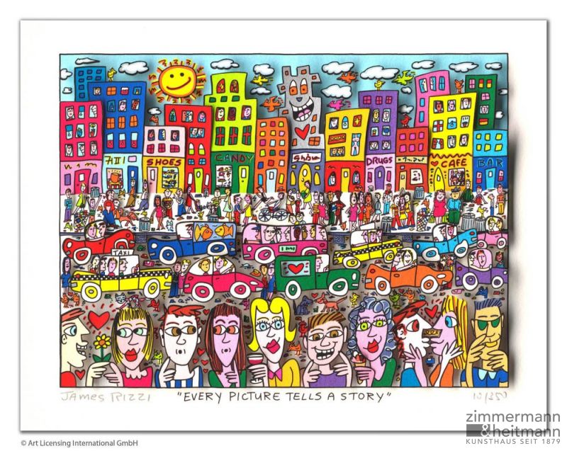 James Rizzi "Every picture tells a Story"
