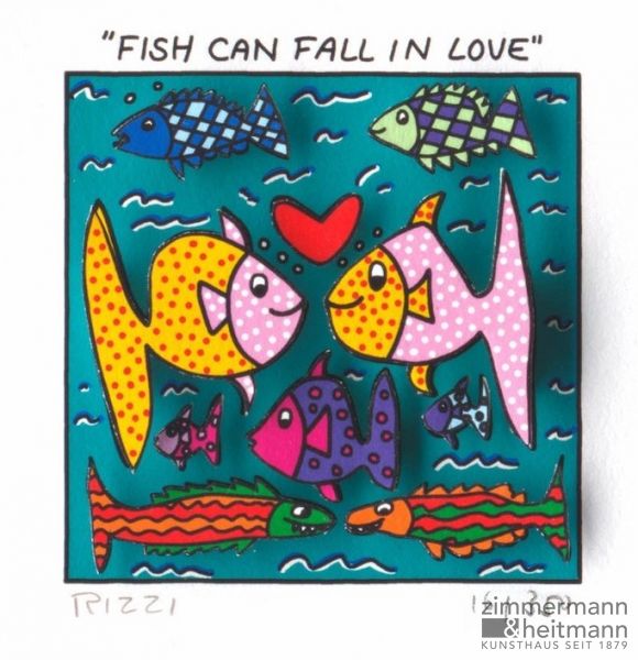 James Rizzi "Fish can fall in Love"