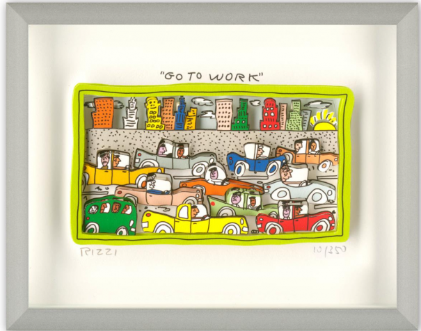 James Rizzi "Go to work"