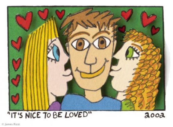 James Rizzi "It's Nice To Be Loved"