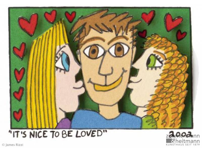 James Rizzi "It's Nice To Be Loved"