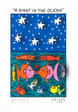 James Rizzi "A Night in the Ocean"