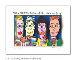 James Rizzi "Boy meets girl - Girl meets boy"