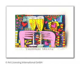 James Rizzi "Champagne Dreams"