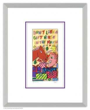 James Rizzi "Dont look a gift horse in the mouth"