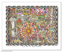 James Rizzi "Fly Me To The Moon"