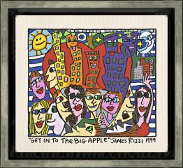 James Rizzi "Get Into The Big Apple"
