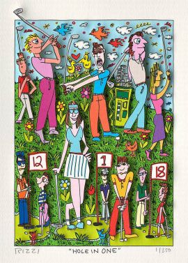James Rizzi "Hole in One"
