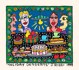 James Rizzi "Holiday Desserts"