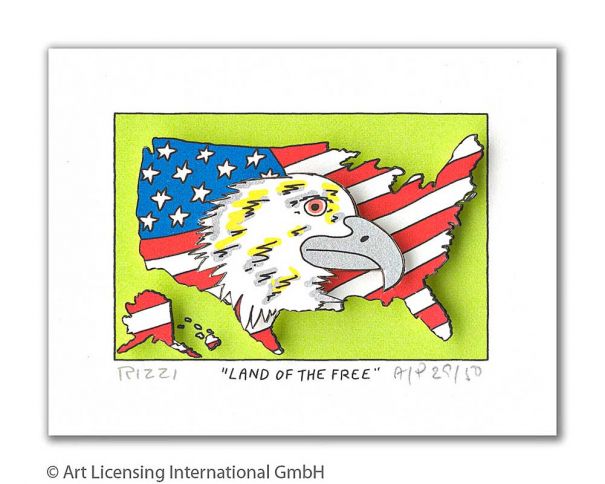 James Rizzi "Land Of The Free"