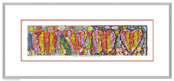 James Rizzi "Looking for the Apple oy my heart"