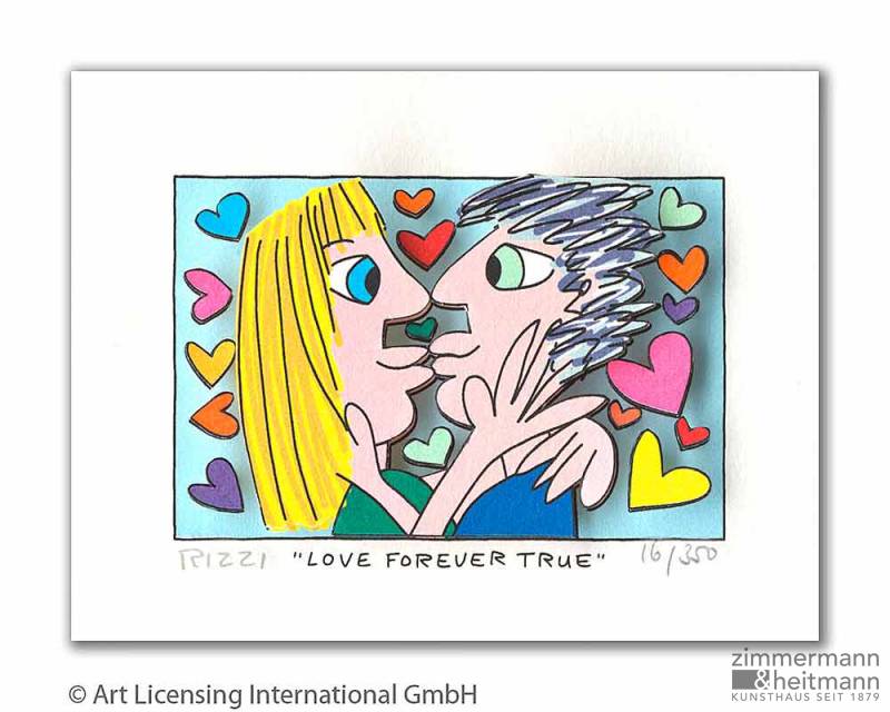 James Rizzi "Love Forever True"