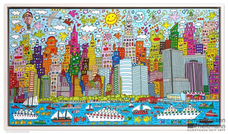 James Rizzi "My New York City (Leinwand)"
