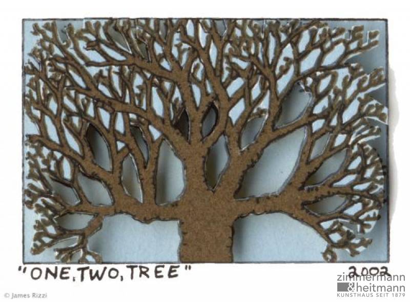 James Rizzi "One, Two, Tree"