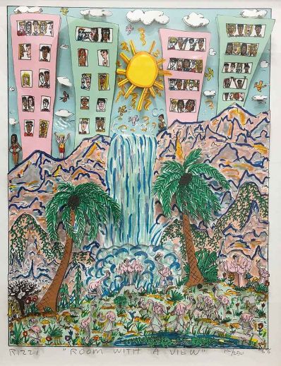 James Rizzi "Room With A View"