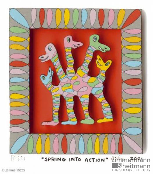 James Rizzi "Spring Into Action"
