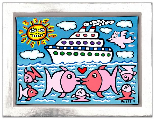 James Rizzi "The Kissing Cruise"