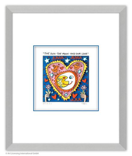 James Rizzi "The sun - The moon - And our love"