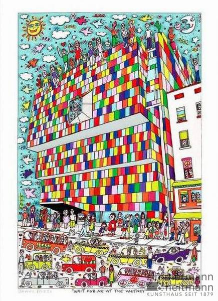 James Rizzi "Wait for me at the Whitney"
