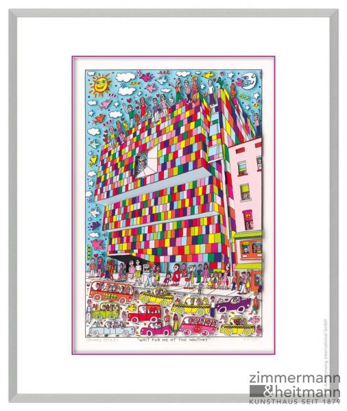 James Rizzi "Wait for me at the Whitney"