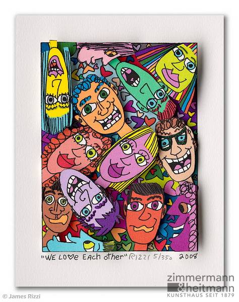 James Rizzi "We Love Each Other"