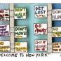 James Rizzi "Welcome To New York"