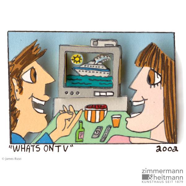 James Rizzi "What's On TV"