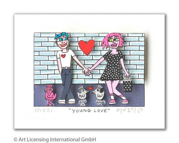 James Rizzi "Young Love"