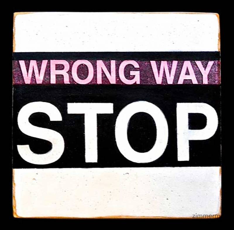 Kati Elm "Wrong way stop"