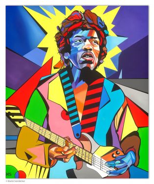 Martin Sonnleitner "Jimi Hendrix"