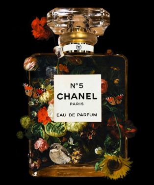 Mascha de Haas "Chanel Rachel Ruysch explosion rood" aus dem Jahr 2020
