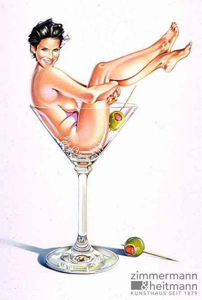 Mel Ramos "Martini Miss # 2"