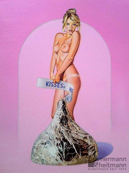 Mel Ramos "Miss Kiss"
