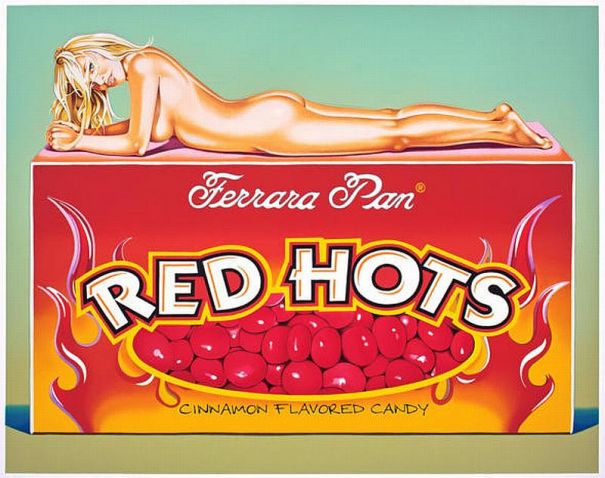 Mel Ramos "Red Hots"
