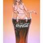 Mel Ramos "The Pause That Refreshes # 2 (Lola Cola 5)"