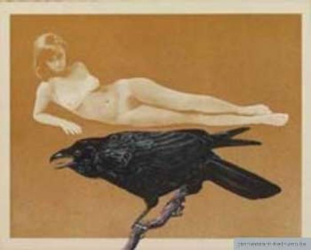 Mel Ramos "The Raven"