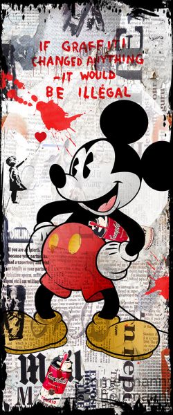 Micha Baker "Grafitti Mickey"