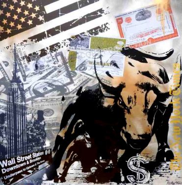 Michel Friess "Wall Street Bull"