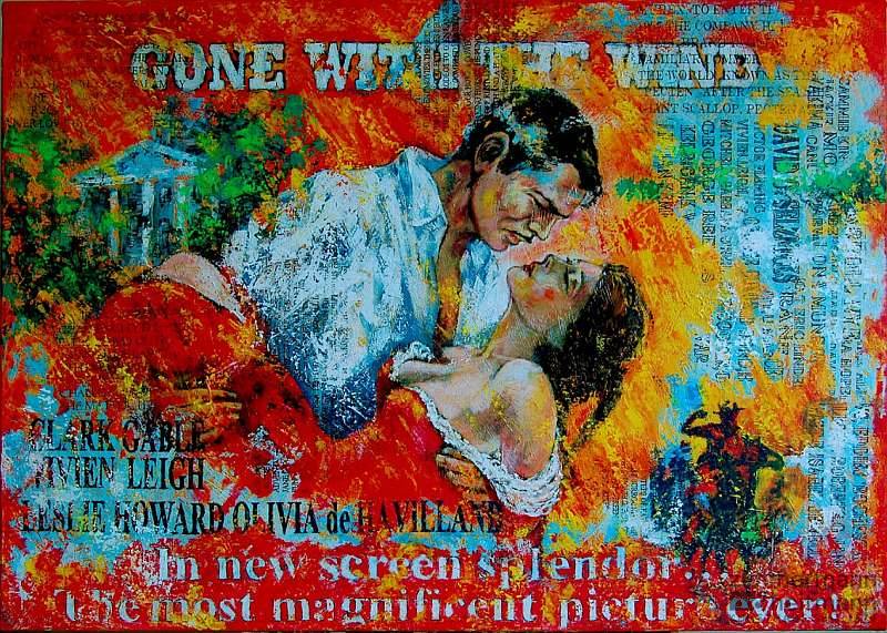  "Gone with the wind"
