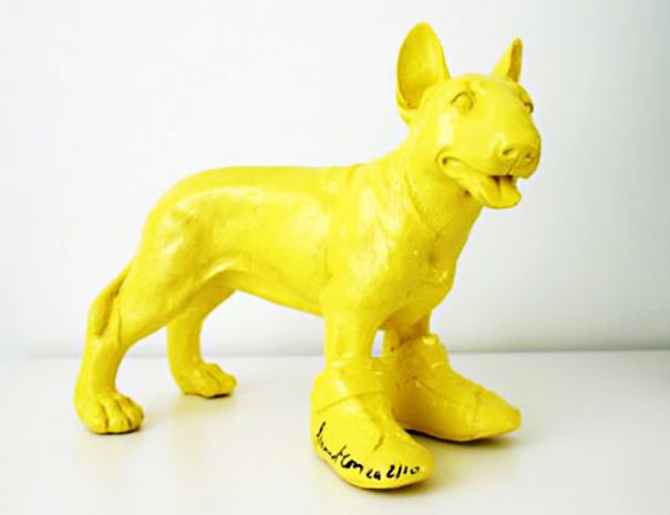 "Cloned yellow English terrier Dog"