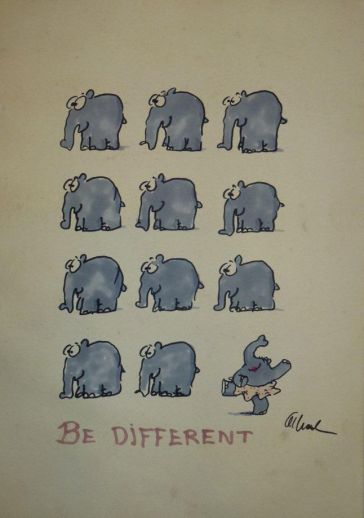 Otto Waalkes "BE DIFFERENT"