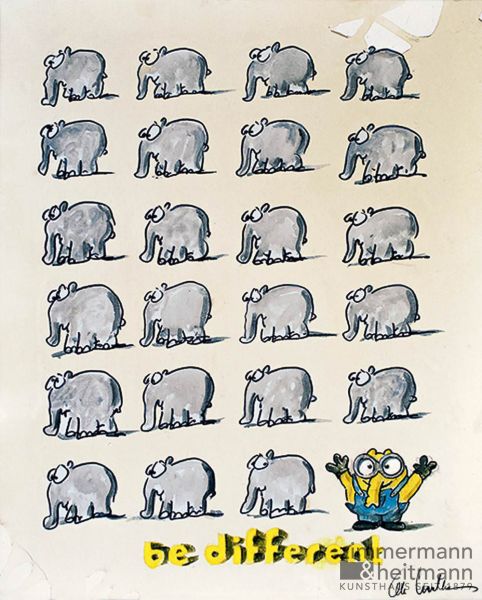 Otto Waalkes "Be Different – Minionfant II"