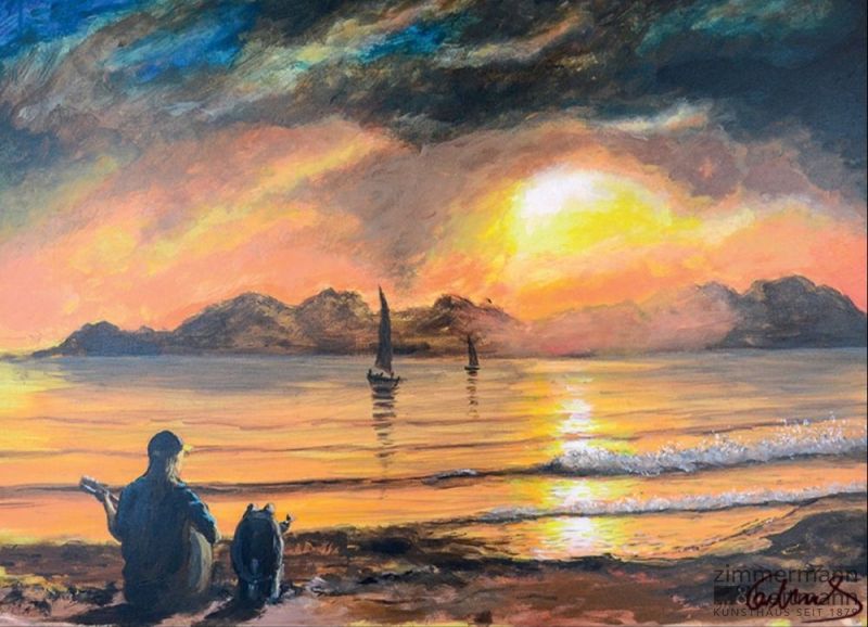Otto Waalkes "Beach Boys in the Sunset"