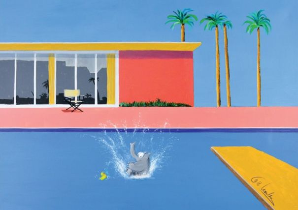 Otto Waalkes "Bigger Splash"