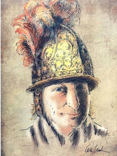Otto Waalkes "Otto mit dem goldenem Helm"