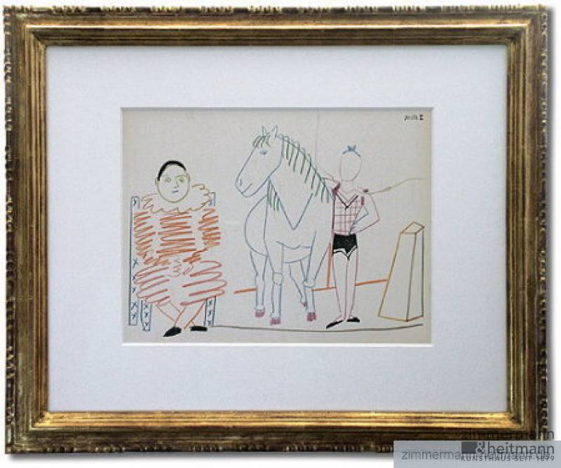 Pablo Picasso "Maler und Modell I"