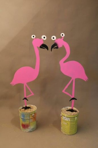 Patrick Preller "Flamingo (Bodenstecker) "