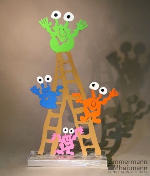 Patrick Preller "Monster auf der Leiter"
